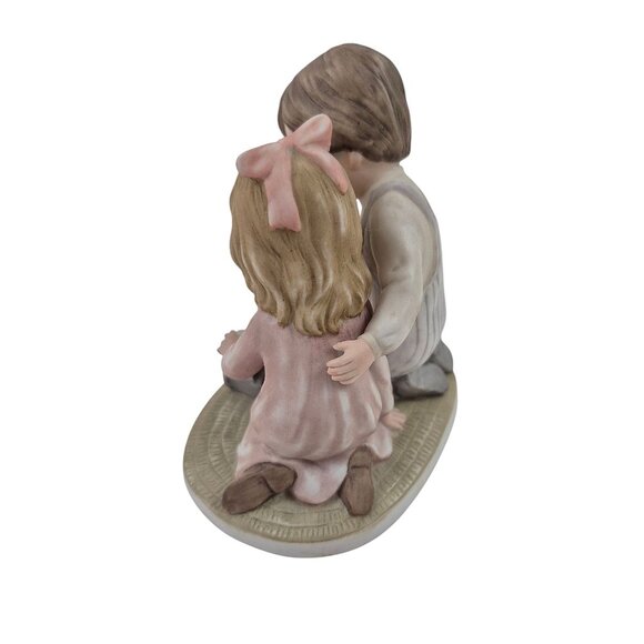 Enesco Figurine Treasured Memories Floors Are Best For Playing Porcelain Vintage - Picture 3 of 10